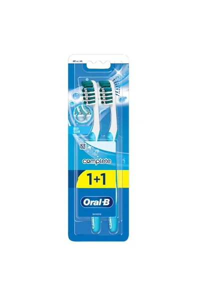 Oral-B Complete Deep Clean 40 Med. 1+1