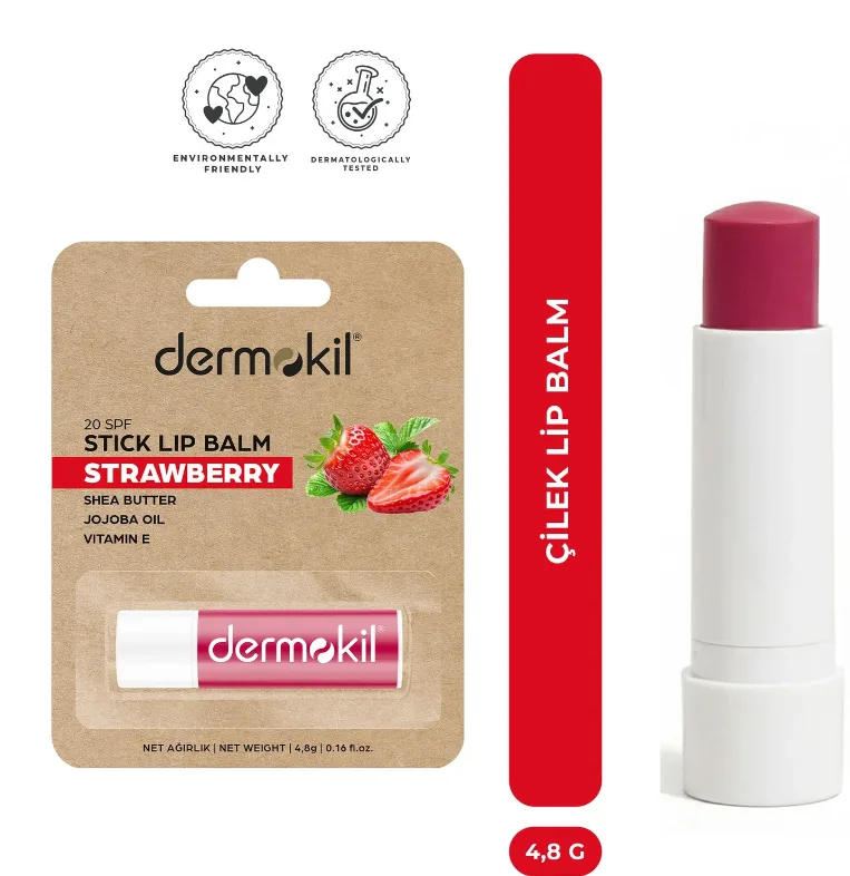 Dermokil Strawberry Lip Balm