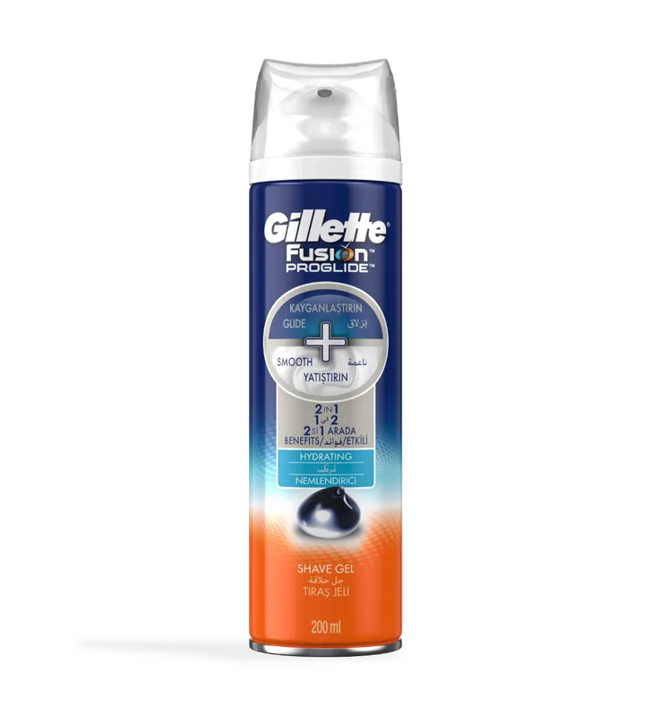 Gillette Tıraş Bıçağı Fusion Proglide Nemlendirici Gel Cool 200 ml