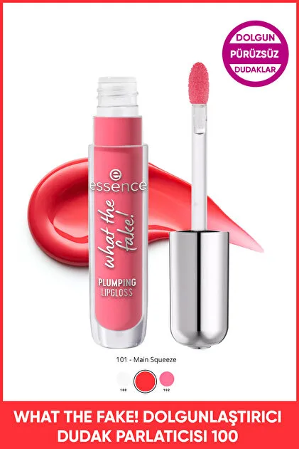 Essence What The Fake! Dolgunlaştırıcı Dudak Parlatıcısı