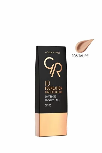 Golden Rose HD Foundation High Definition No:107 Natural