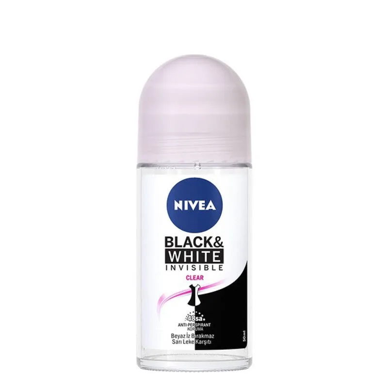 Nivea Roll On 50 ml Women Black & White Invisible