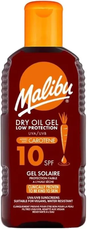 Malibu Dry Oil Gel 10 SPF 200 ml