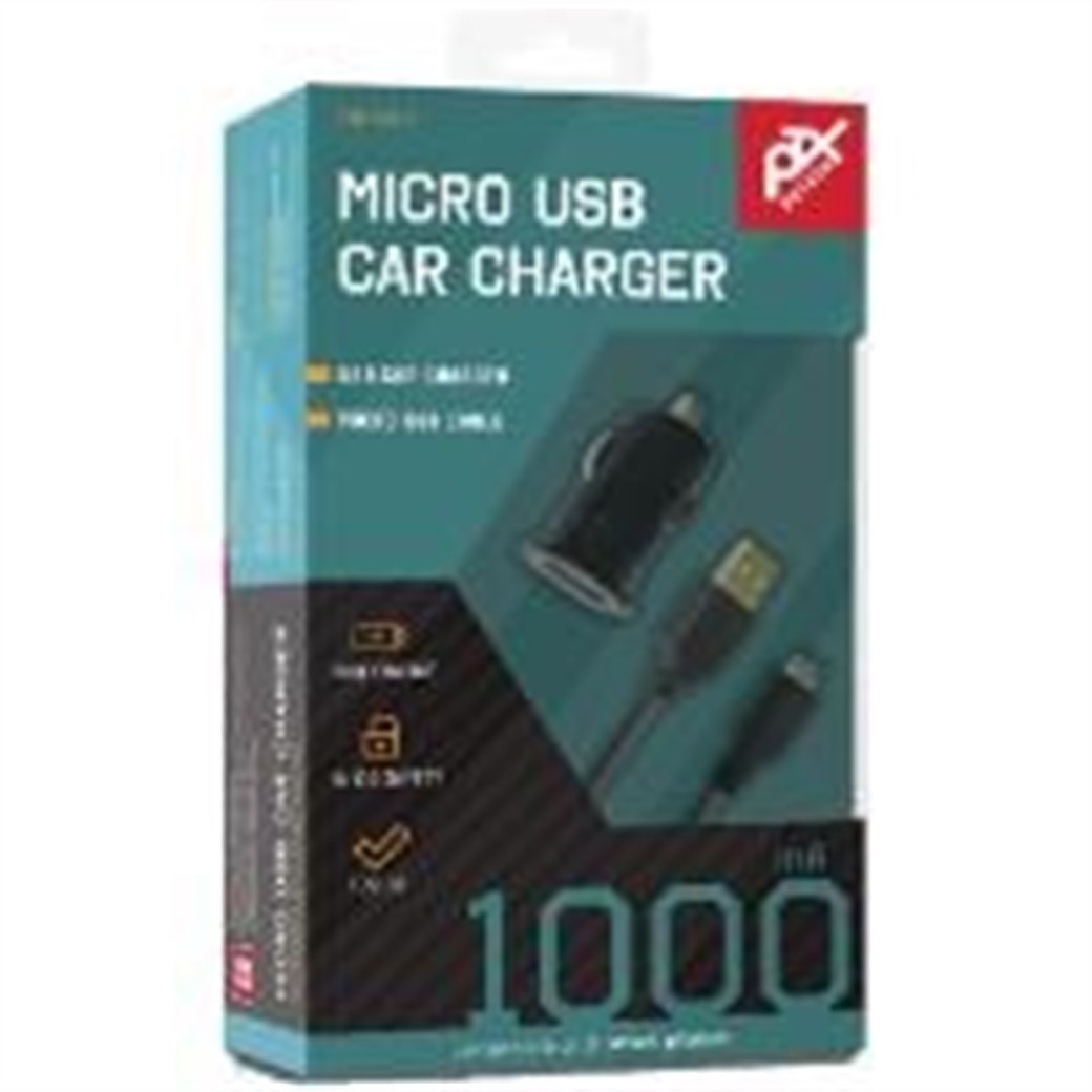 Petrix PT M1002T USB Car Charger + Micro USB Cable