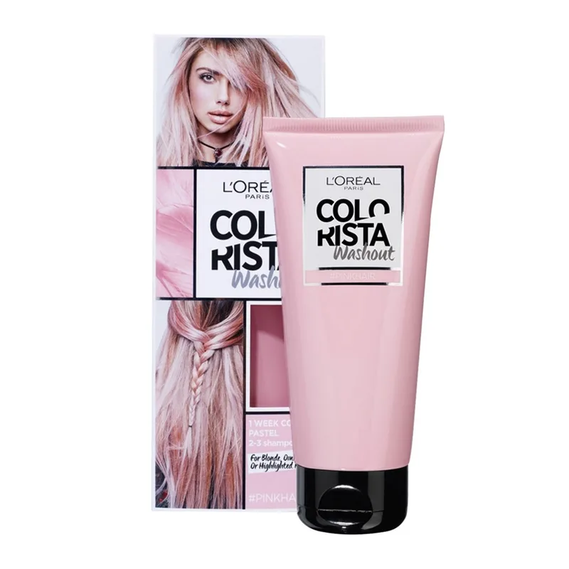 L'Oréal Colorista Washout Rose Blonde Yıkanabilir Saç Renklendirici 80 ml