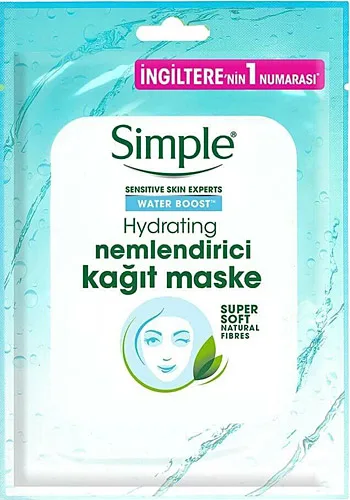 Simple Water Boost Sheet Mask 21 ml
