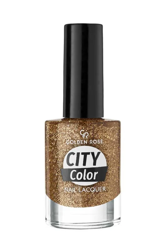 GR City Color Nail Lacquer Glitter No:107 Simli Oje