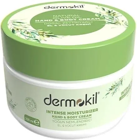 Dermokil Kavanoz 250 ml Zeytinyağlı Doğal Krem