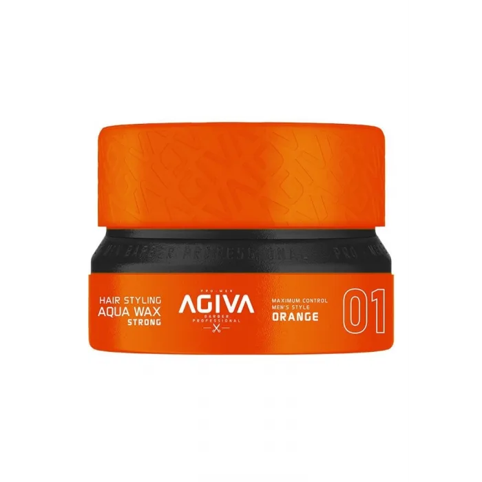 Agiva Orange Hair Stayling Aqua Wax Strong