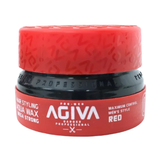 Agiva Red Hair Styling Aqua Wax Mega Strong