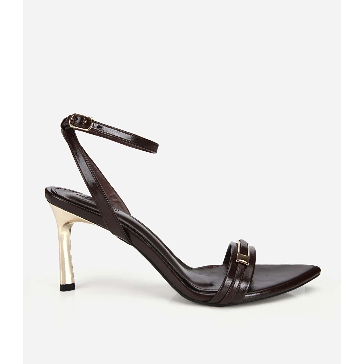 Hotiç 01SAH65096 Women's Faux Leather Heeled Sandals