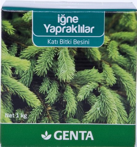 Genta İğne Yapraklı Bitkiler İçin Katı Gübre 1 kg.