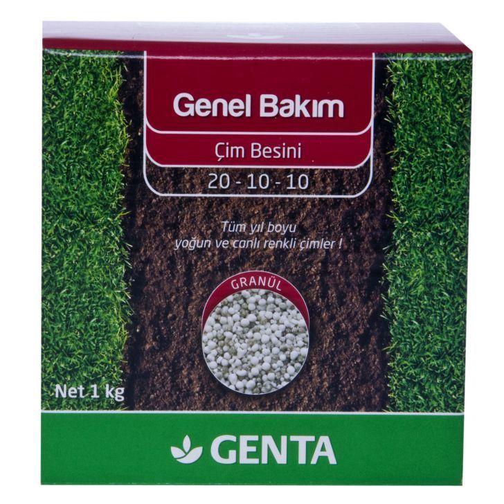 Genta Genel Bakım Çim Gübresi 1 kg.