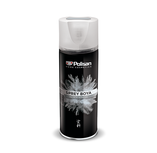 Polisan Metalik Sprey Boya 400 ml Gümüş RAL 9006