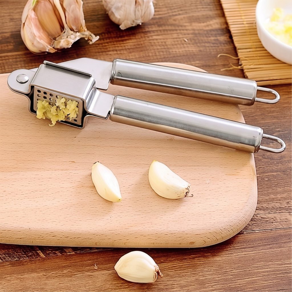Essentials Metal Garlic Press