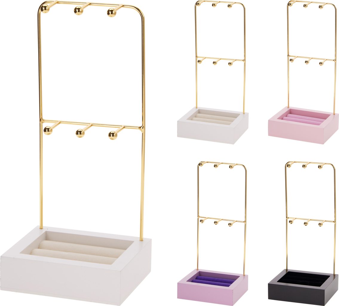 Jewelry Rack 10X9X24CM 4ASS cl