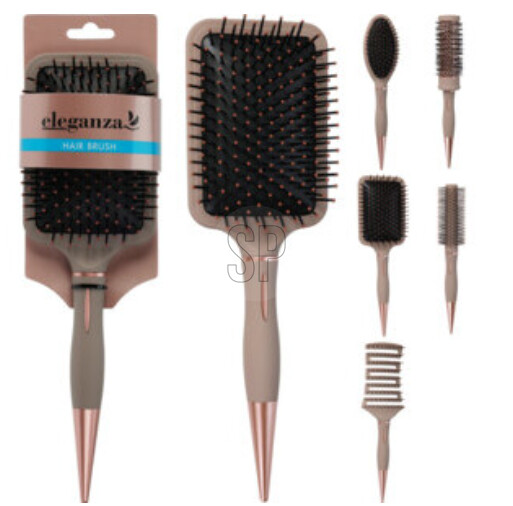 Celebrity Hairbrush 27cm 6ASS Shapes