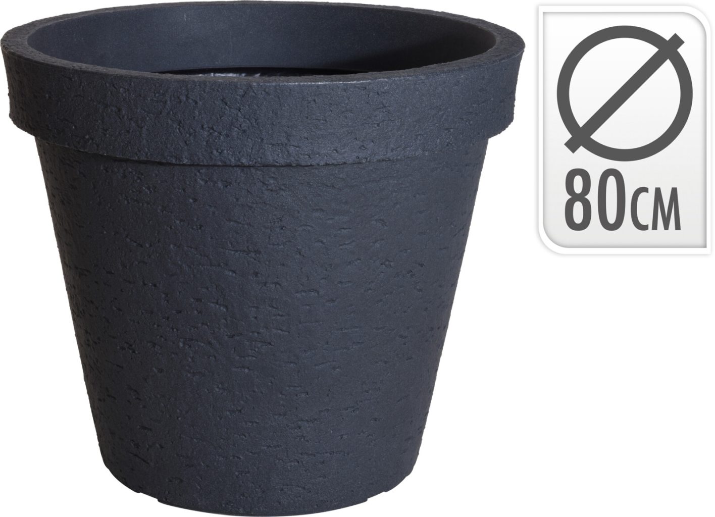 Flowerpot Round Antra 80cm