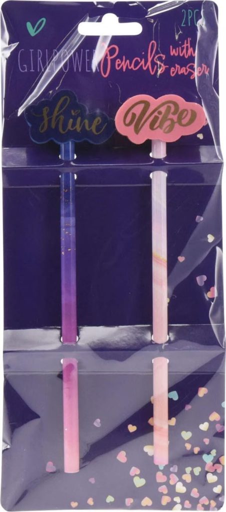 Feel Pencil with Eraser Set 2PC