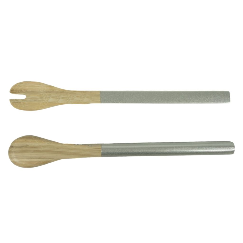 Natura Silver Bamboo 2li Servis Kaşığı