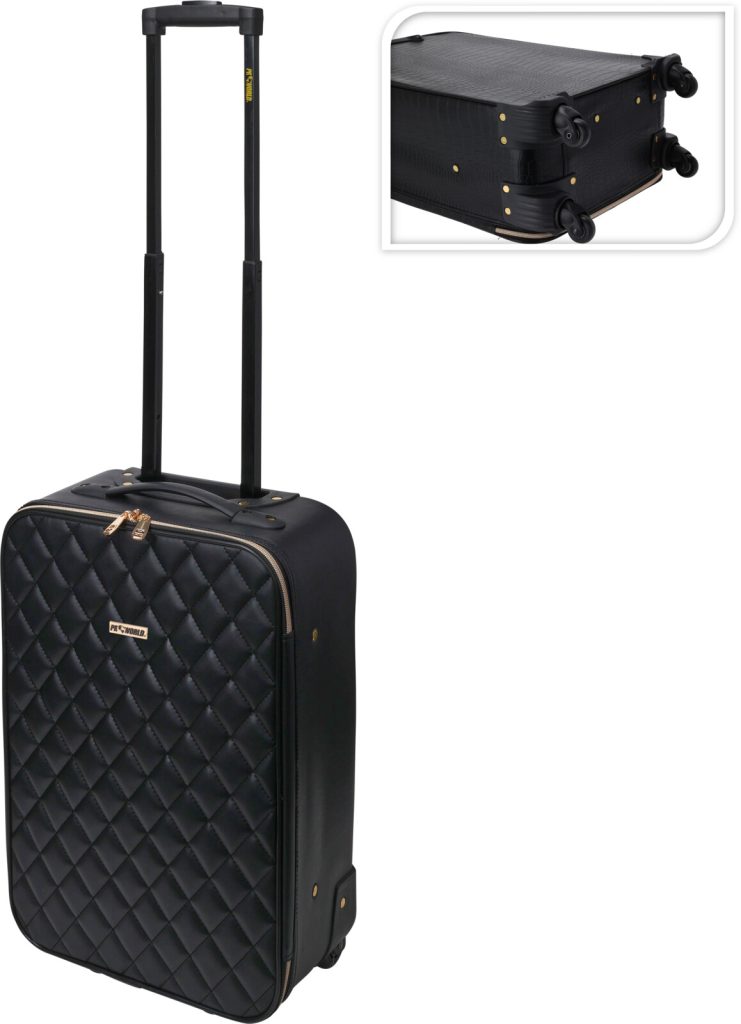 KPM2024-184 / Suitcase 20 İnch Quilted Design