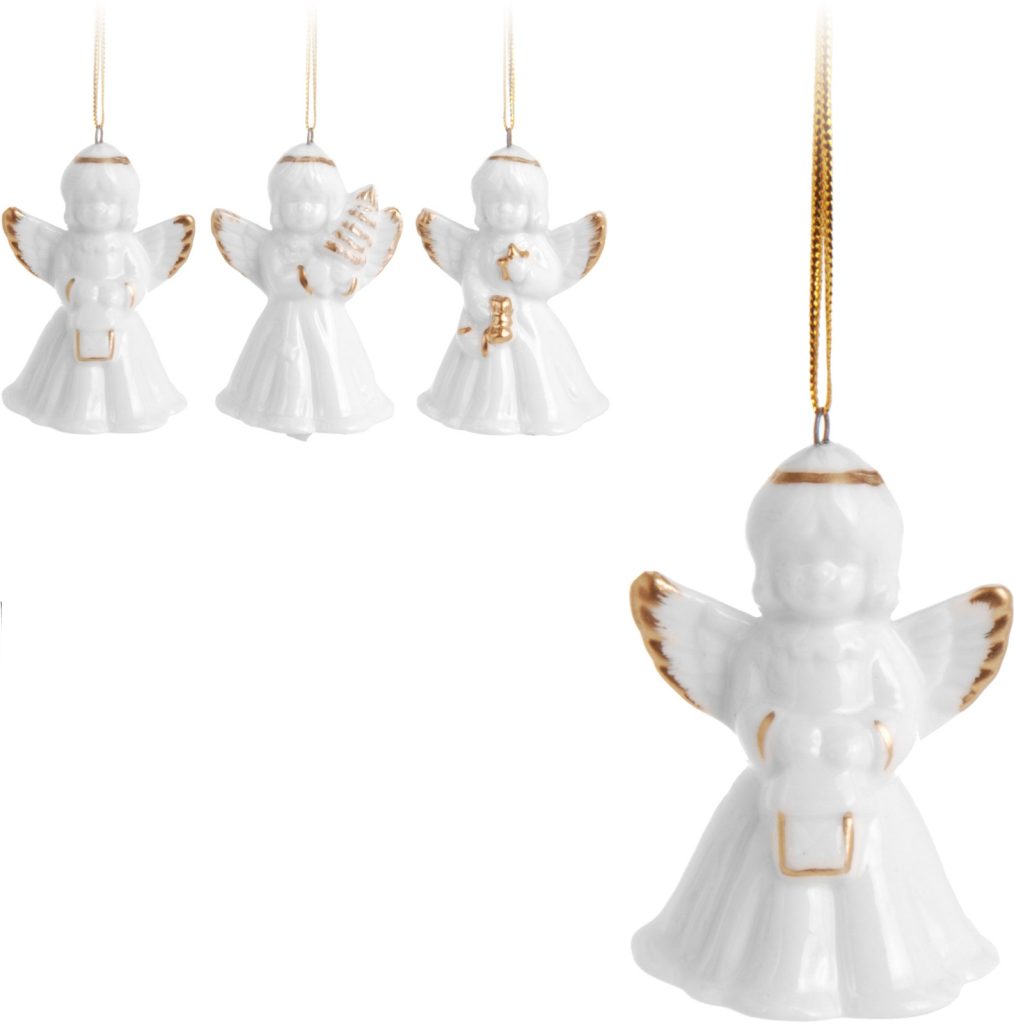 Hang Deco Angel White 6cm