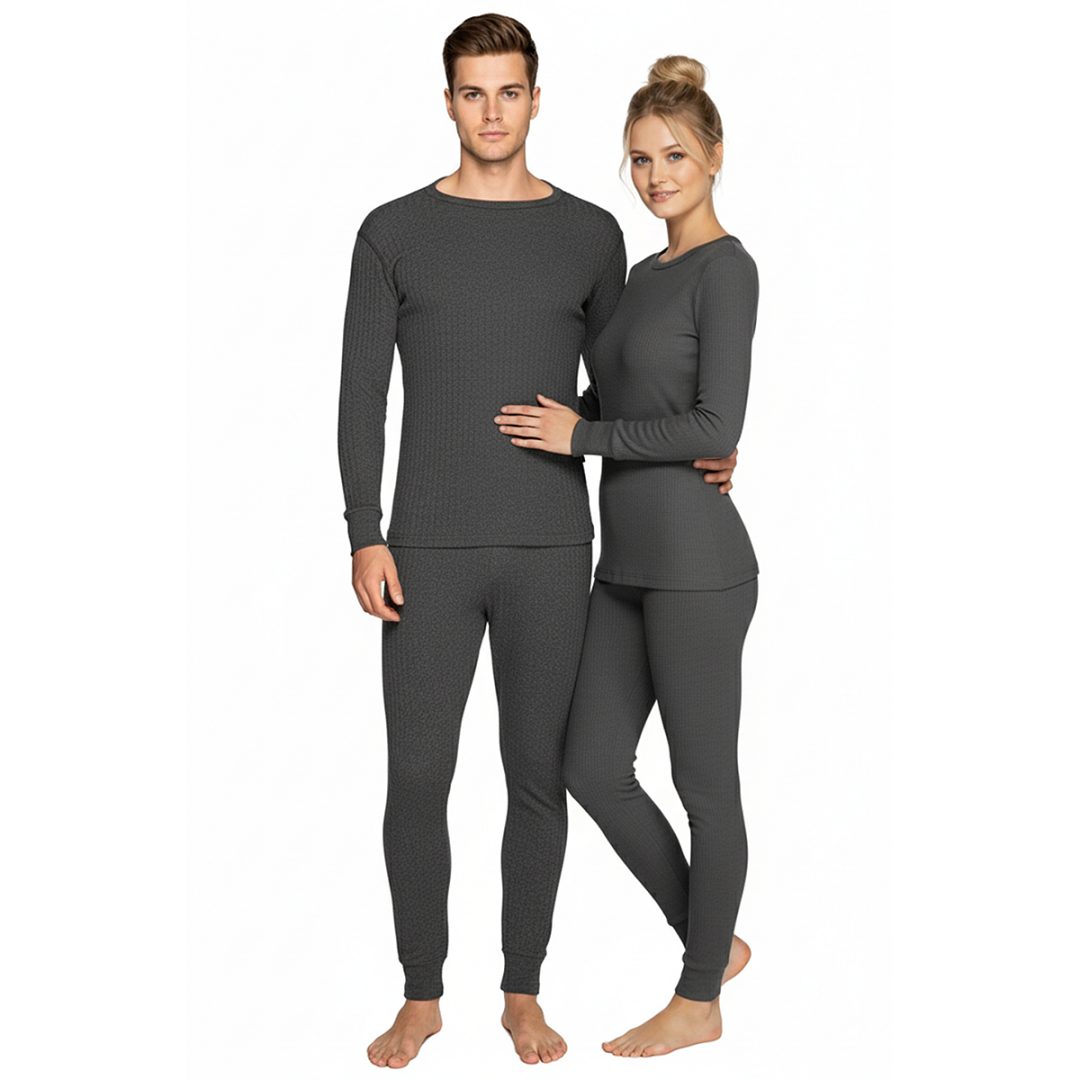 Thermoform Soft Unisex Termal İçlik Seti Antrasit