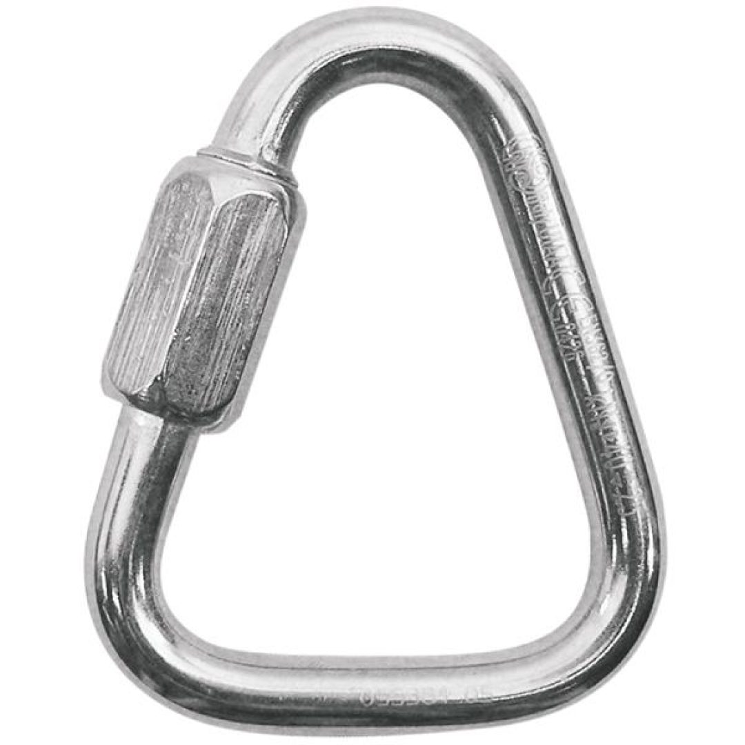 KONG Quick Link Triangle SZ.8 Paslanmaz Çelik Üçgen Vidalı Karabina