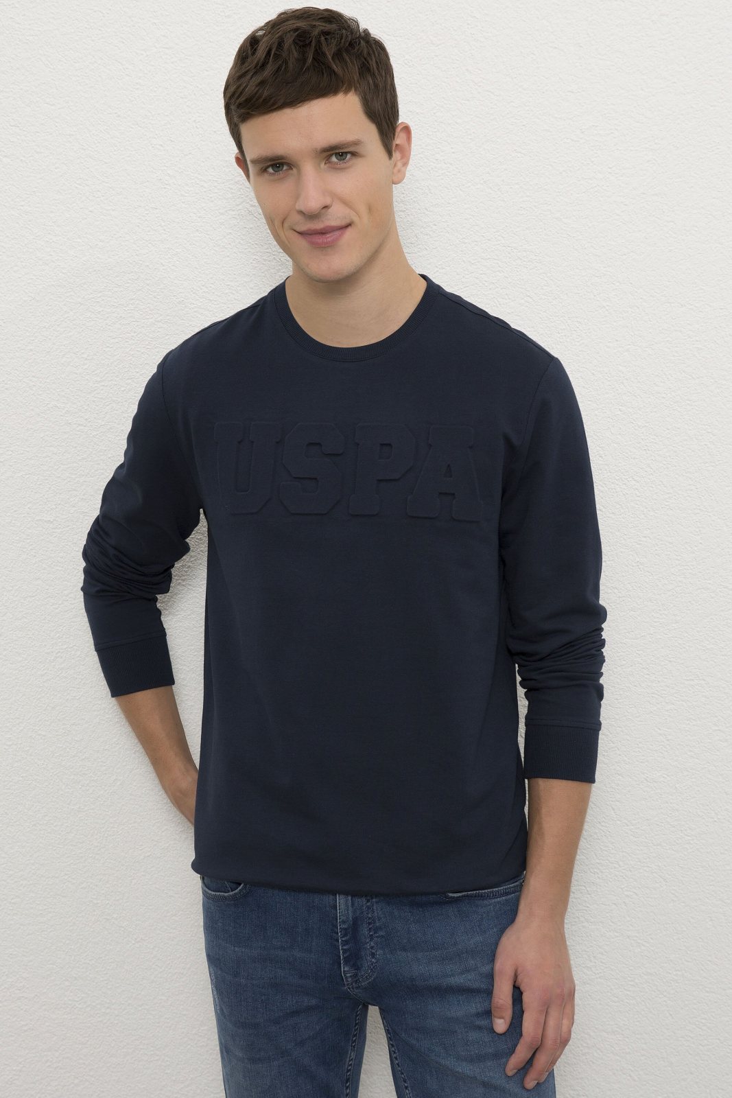 U.S. Polo Assn. Erkek Basic Sweatshirt