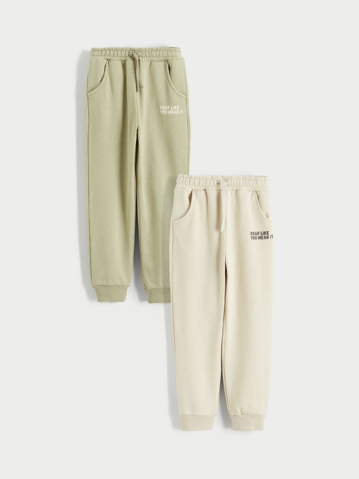 LC Waikiki 5972479 Beige Tracksuit Bottoms