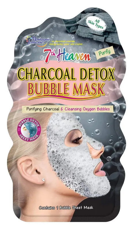 7 Heaven Charcoal Detox Bubble Mask