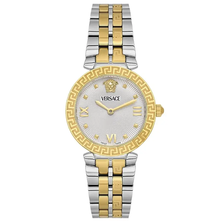 Silver Gold Stainless Steel Women's Watch VRSCVECFA0324
