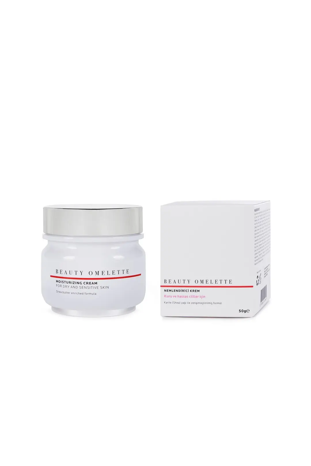 Moisturizing Cream for Dry and Sensitive Skin 50gr