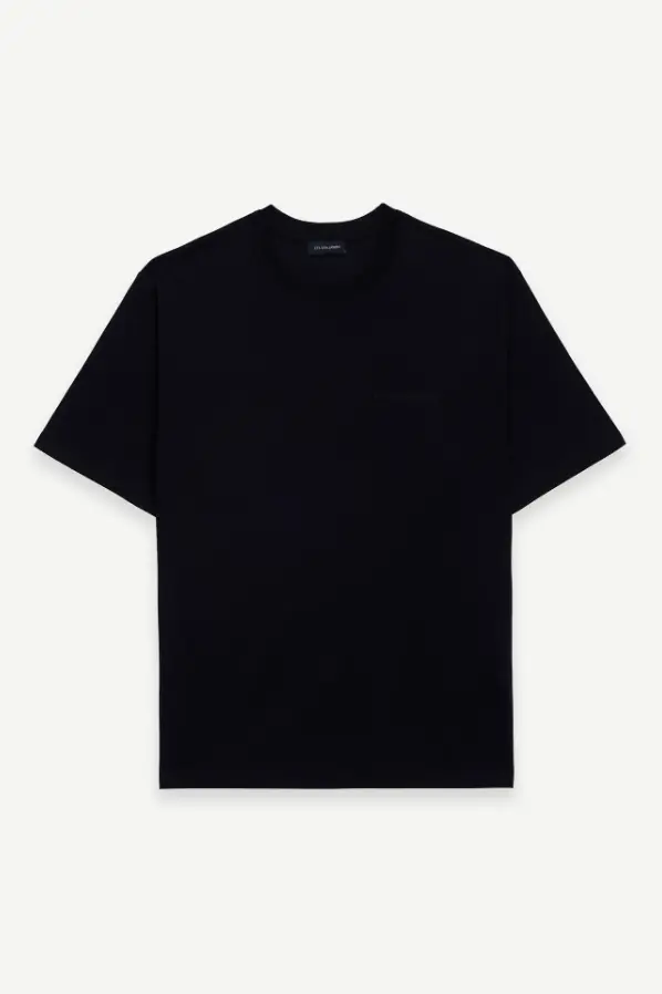 Short Sleeve Black T-Shirt 413