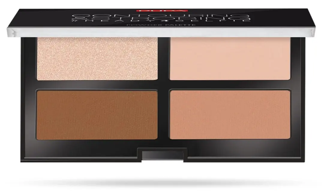 Contouring & Strobing #Ready4Selfie Powder Palette - 002 Medium