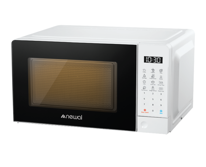 Newal MWO2510/1 Beyaz Mikrodalga 20L Dijital