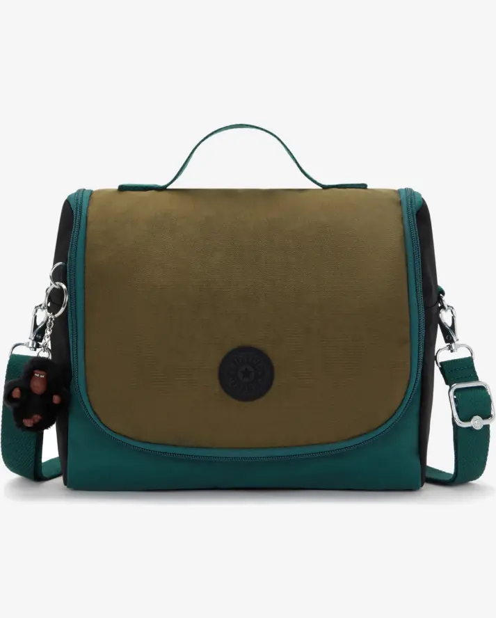 New Kichirou Black Khaki Bl Large LunchBag with Trolley Sleeve KPK152895FY1
