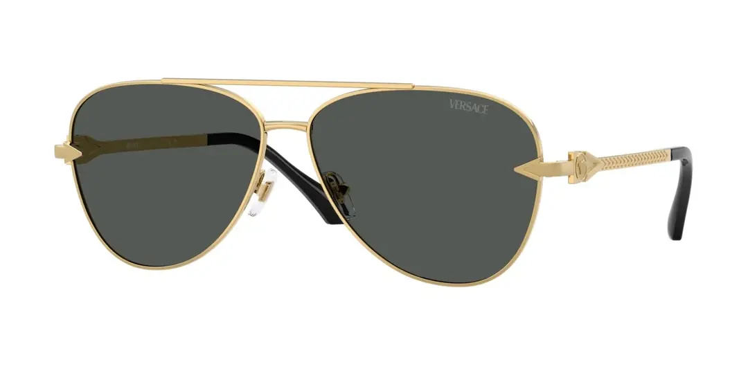 Metal Gold Sunglasses VE2283