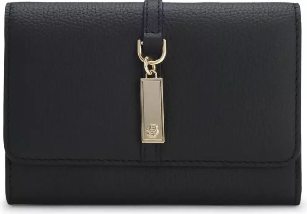 Boss Black Ameline Flip Black Leather Wallet 10273866