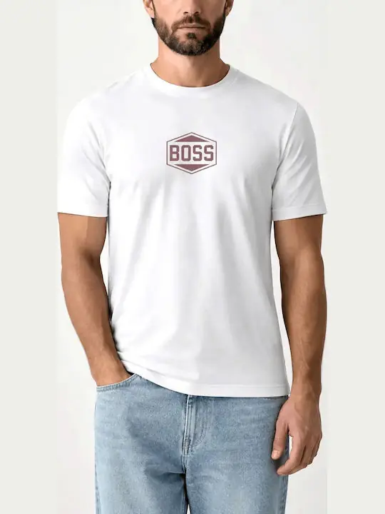 Boss Orange Logo Tape T-Shirt 10277382