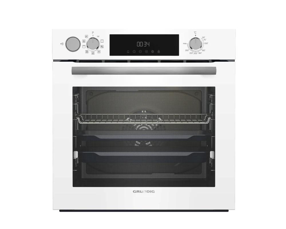 GEBD 12302W Grundig Ankastre Beyaz Cam Fırın