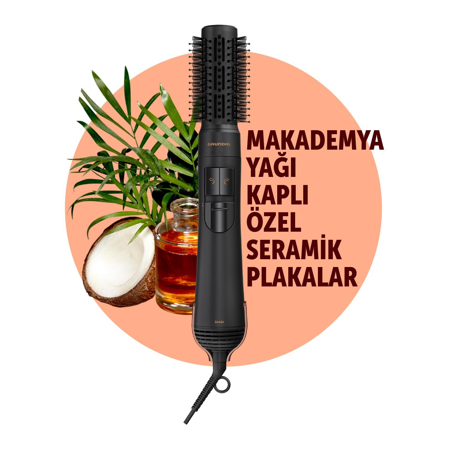 HS 7080 Grundig NaturaShine Saç Şekillendirici