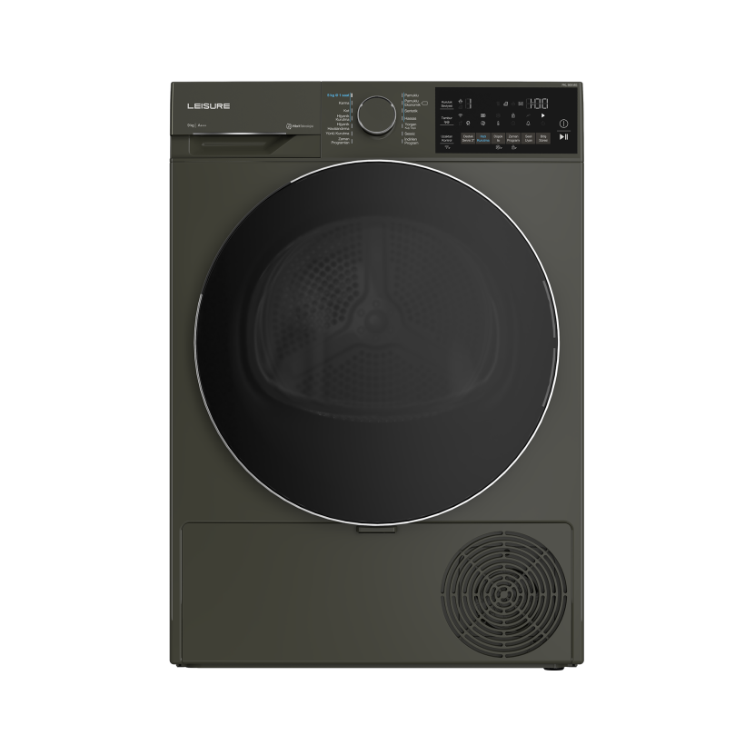 PKL 909 MG Leisure 9 Kg Hibrit Manhattan Gray Kurutma Makinesi