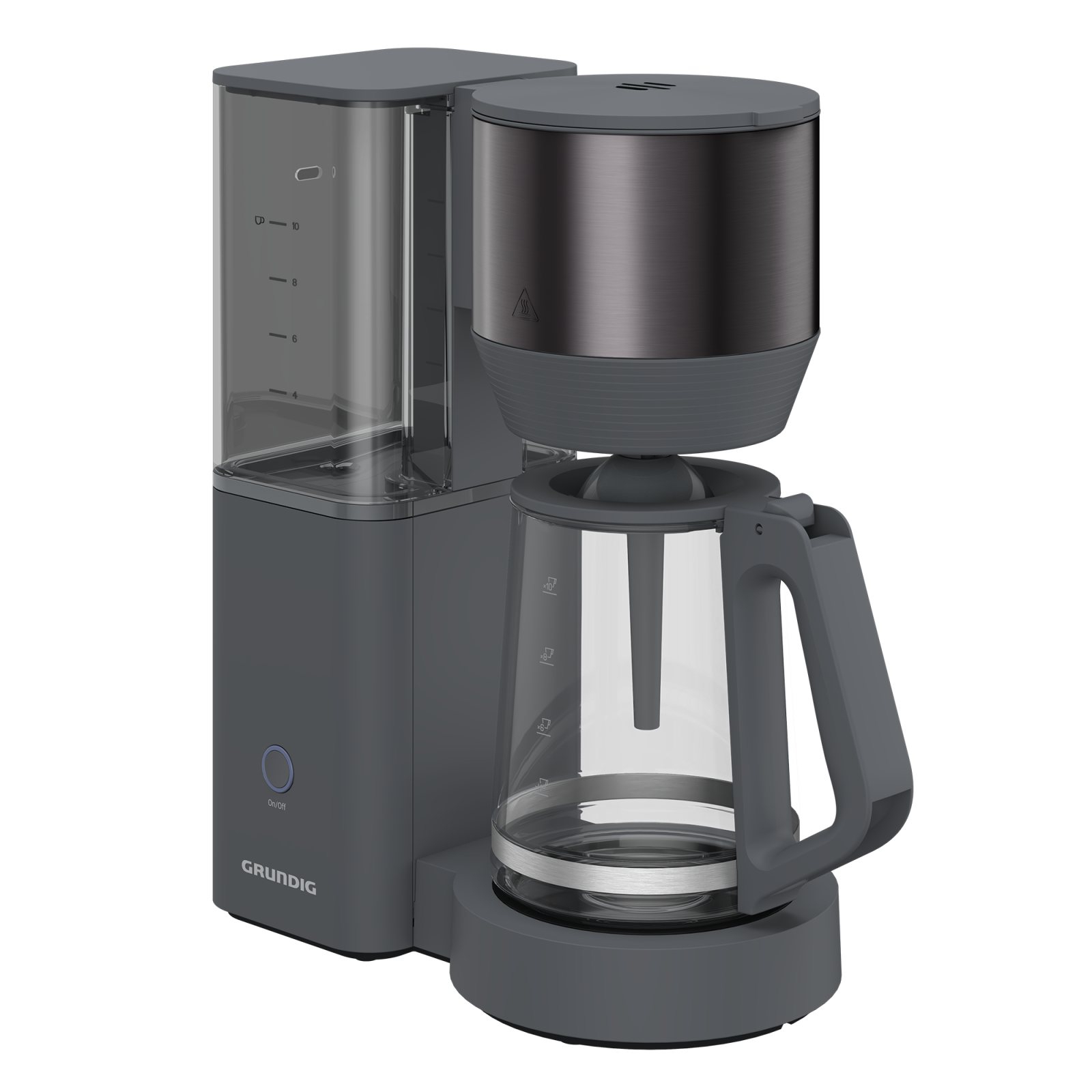 KM 7340 Grundig Dark Inox Filtre Kahve Makinesi