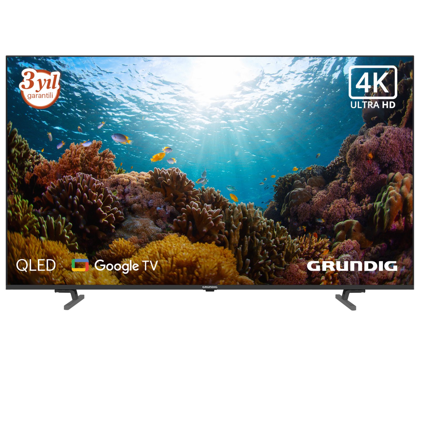 55 inch Grundig Google QLed TV 55GRD-FC2T00 (55 GJQ 9200)