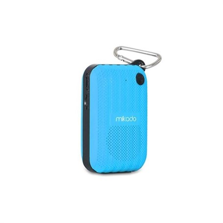 Mikado MD-22BT Mavi TF Kart+FM Destekli Bluetooth Şarjlı Hoparlör