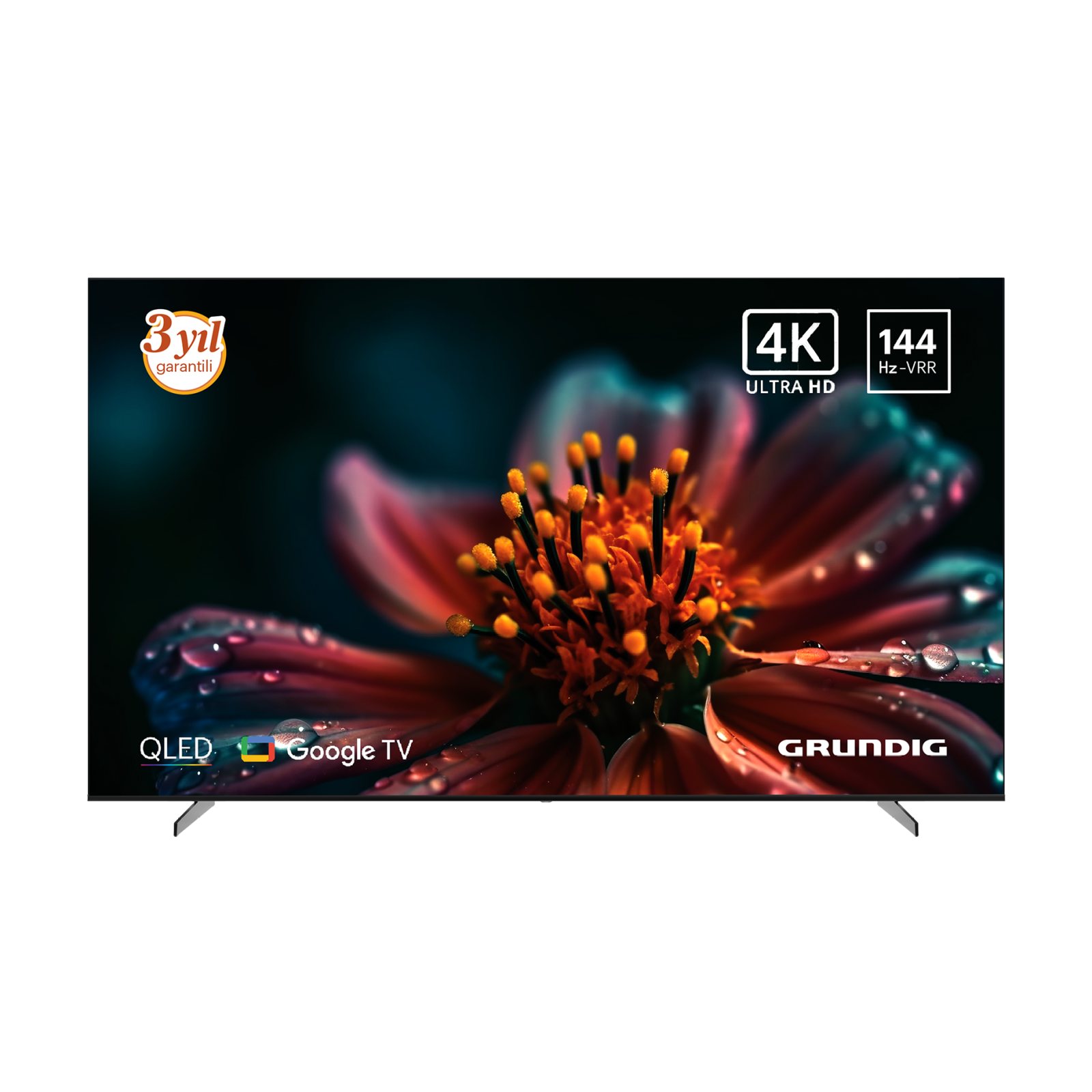100 inch Grundig AI Google Antireflection QLed TV 120Hz VRR (4K@144Hz) 100GRD-HJ2T00 (100 GQ 880)
