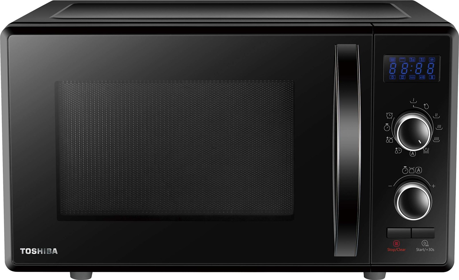 Toshiba MW-AG23P(BK), чёрная микроволновая печь с грилем