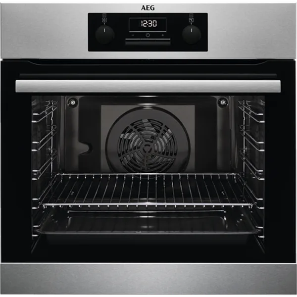AEG BEB231011M 8 Fonksiyon Çelik Turbo Fırın