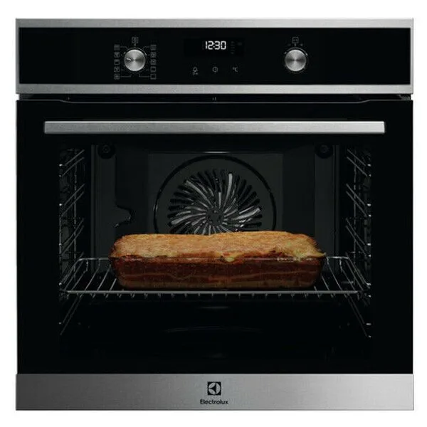 ELECTROLUX KOFDP46X 9 Fonksiyon Pirolitik Siyah Turbo Fırın